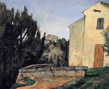 Das verlassene Haus Paul Cezanne Ölgemälde